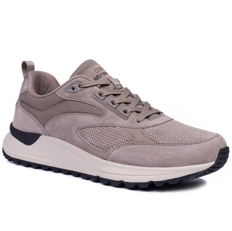 Кроссовки Strobbs мужские C3856-17 коричневые.