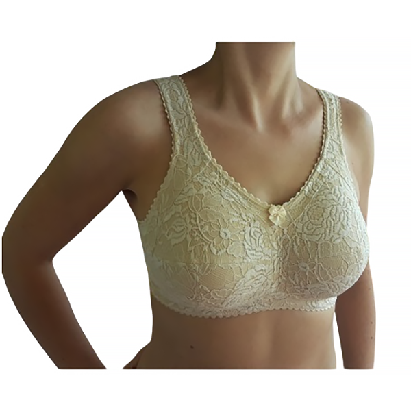 Бюстгальтер Ниночка для фиксации экзопротеза 15 песочно-бежевый