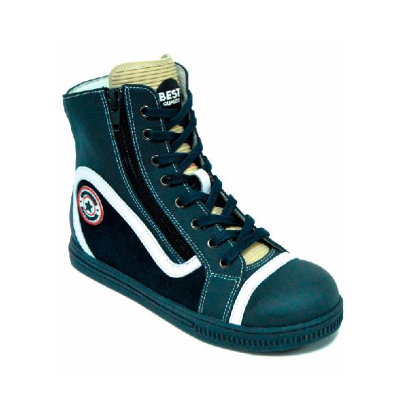 Кроссовки ортопедические Ортобум для мальчиков 31057-01 т.синий/белый