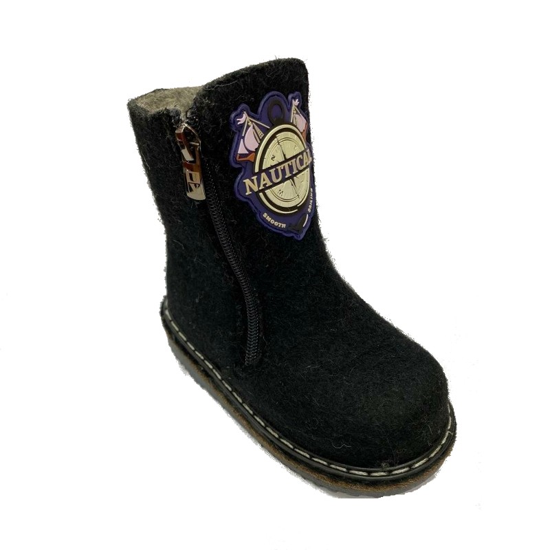 Унтоваленки Фома шерсть для мальчиков 23785 черные