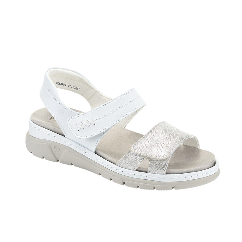 Сандалии Suave Mostar женские 12500T-0101,TR23 белые.