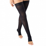 Чулки компрессионные Evolution 1 класс компрессии ТК.930 с открытым носком стандартные.